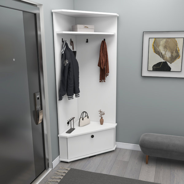 Ebern Designs Lacynda Hall Tree with Shoe Storage Wayfair.co.uk